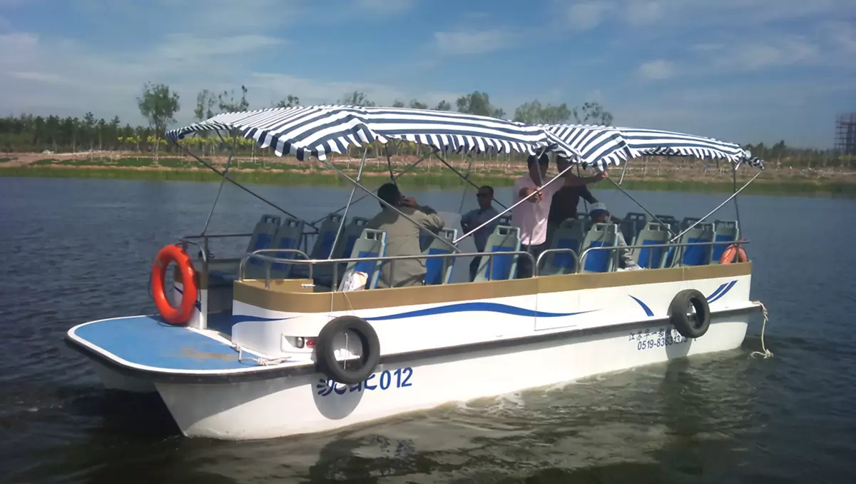 HY750  双体观光艇