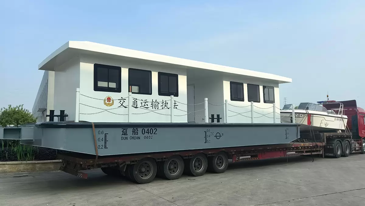 常州海事12米趸船