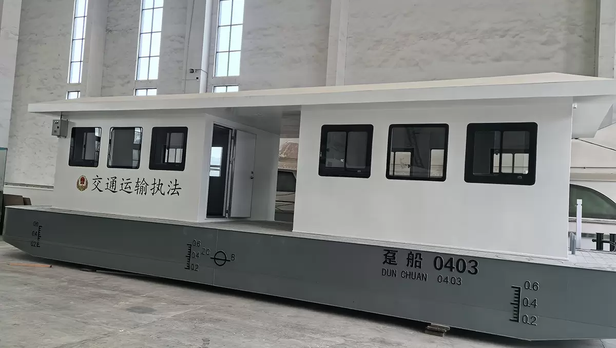 常州海事12米趸船