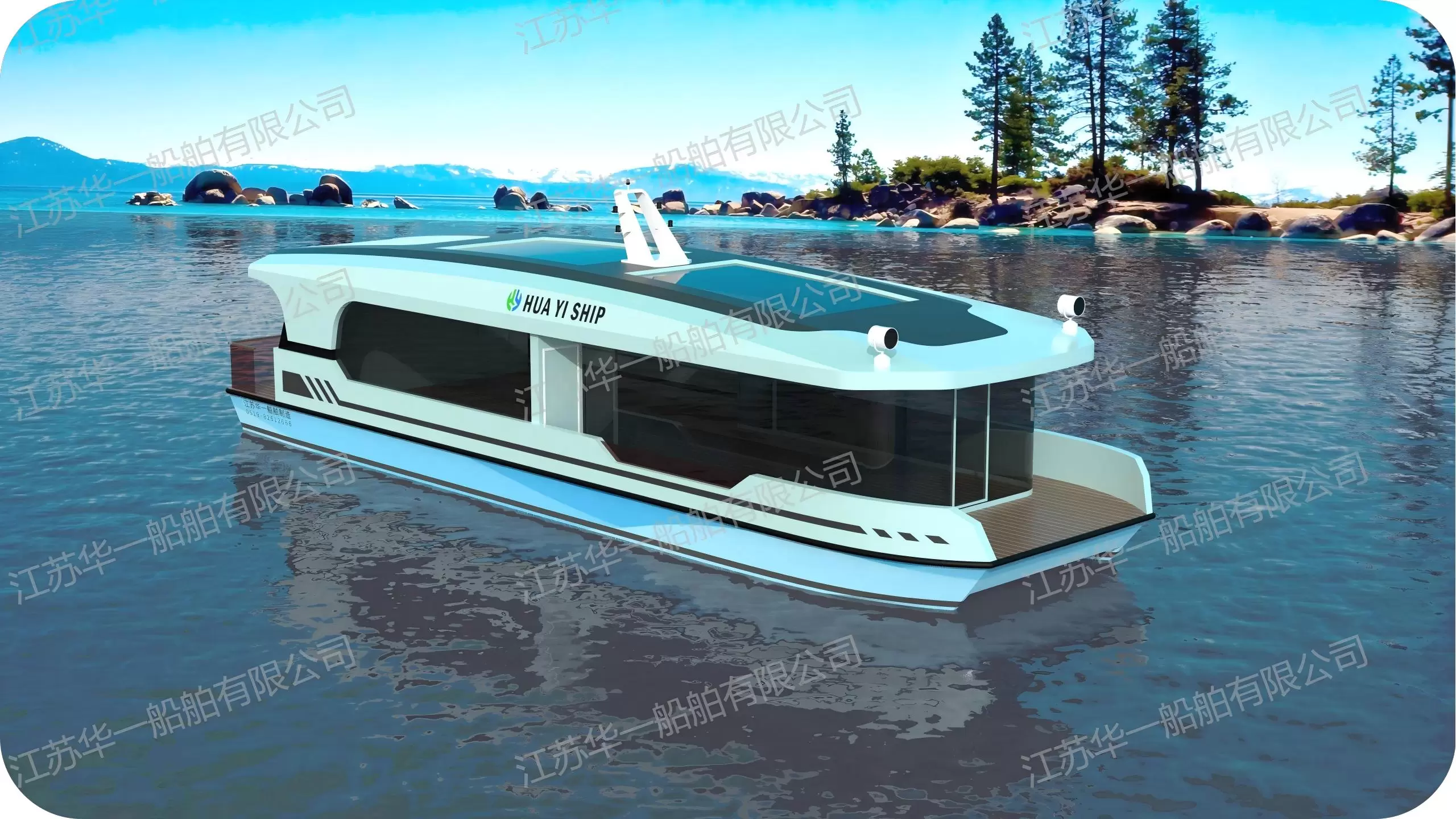 HY1800  观光游船