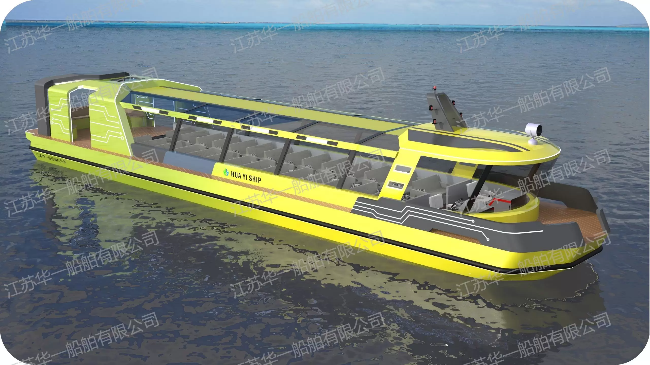 HY2100  观光游船