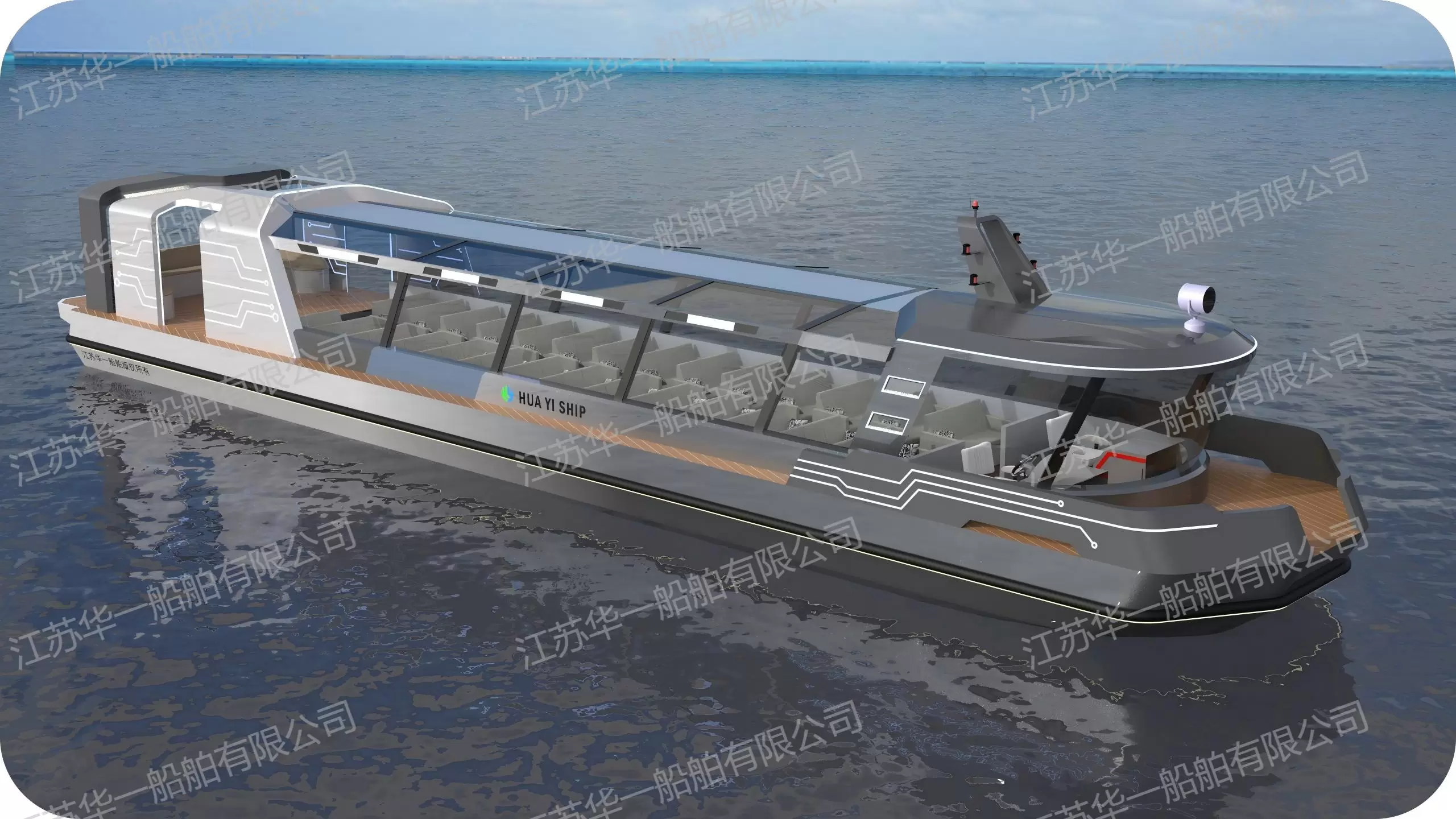 HY2100  观光游船