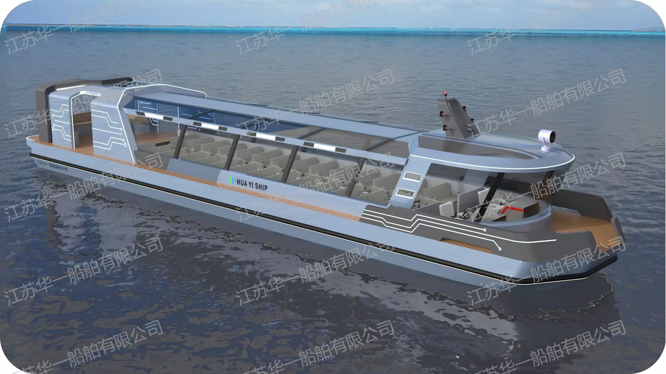 HY2100  观光游船