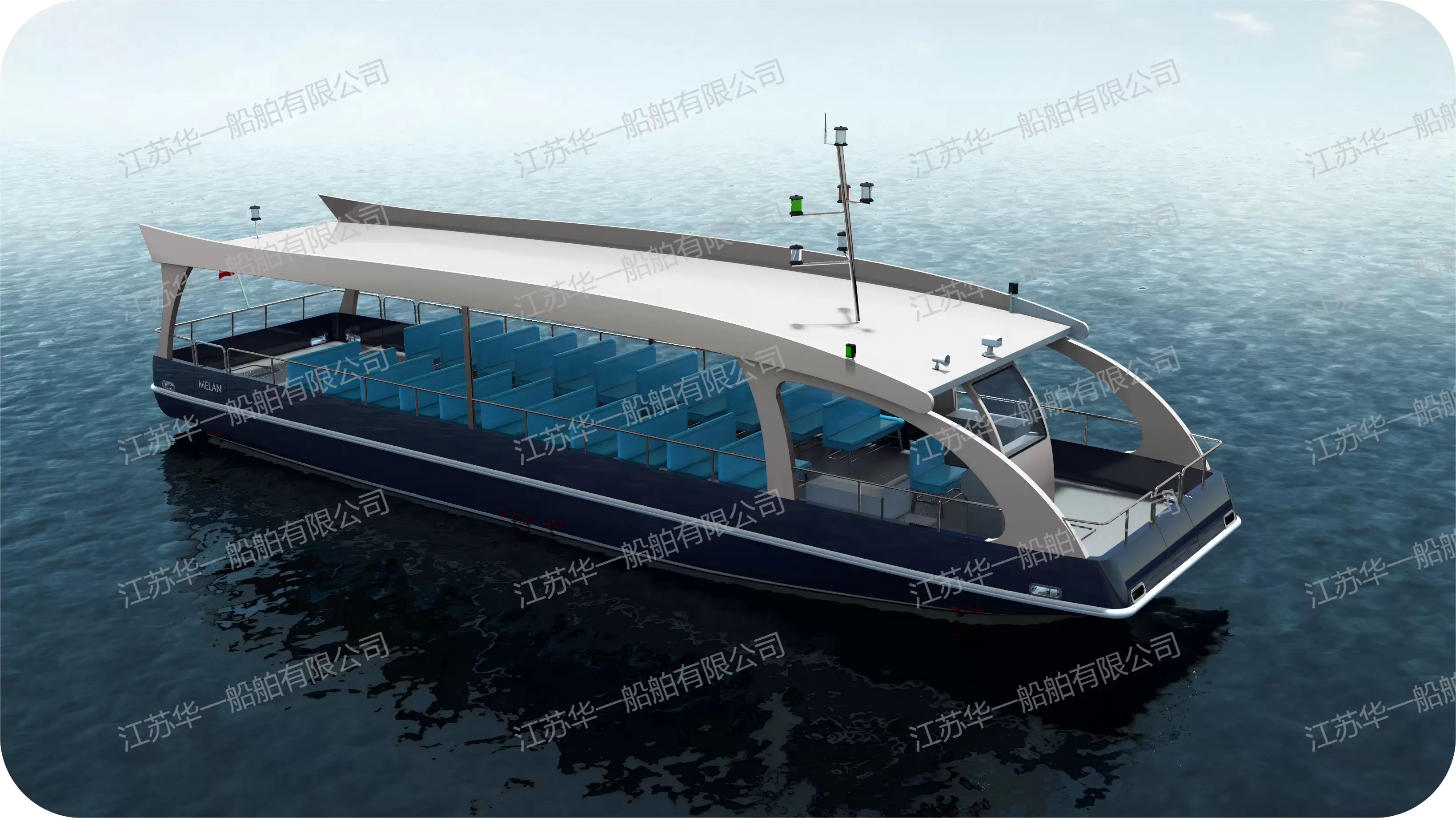 HY1600  观光游船