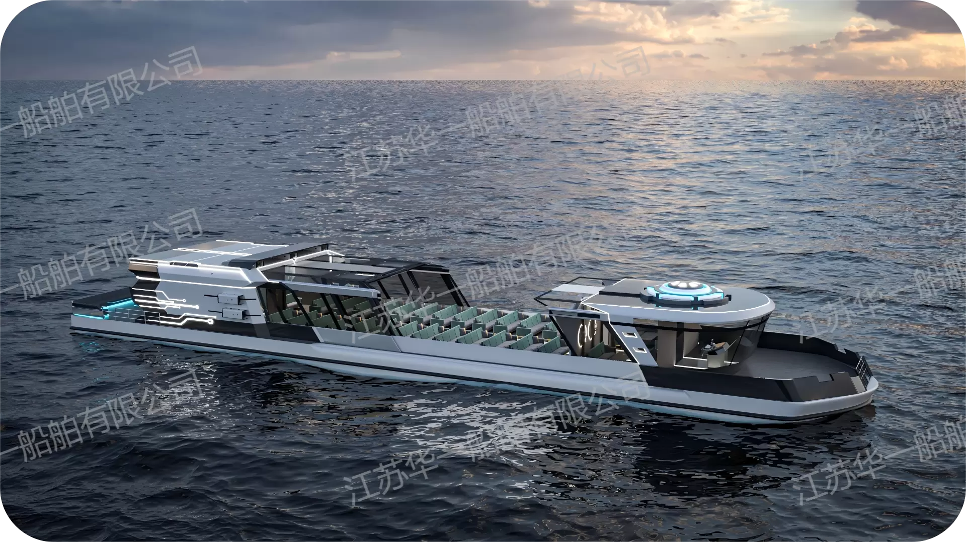 HY2500  观光游船