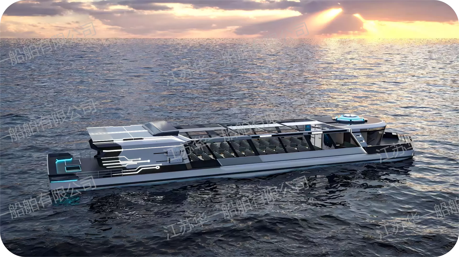 HY2500  观光游船