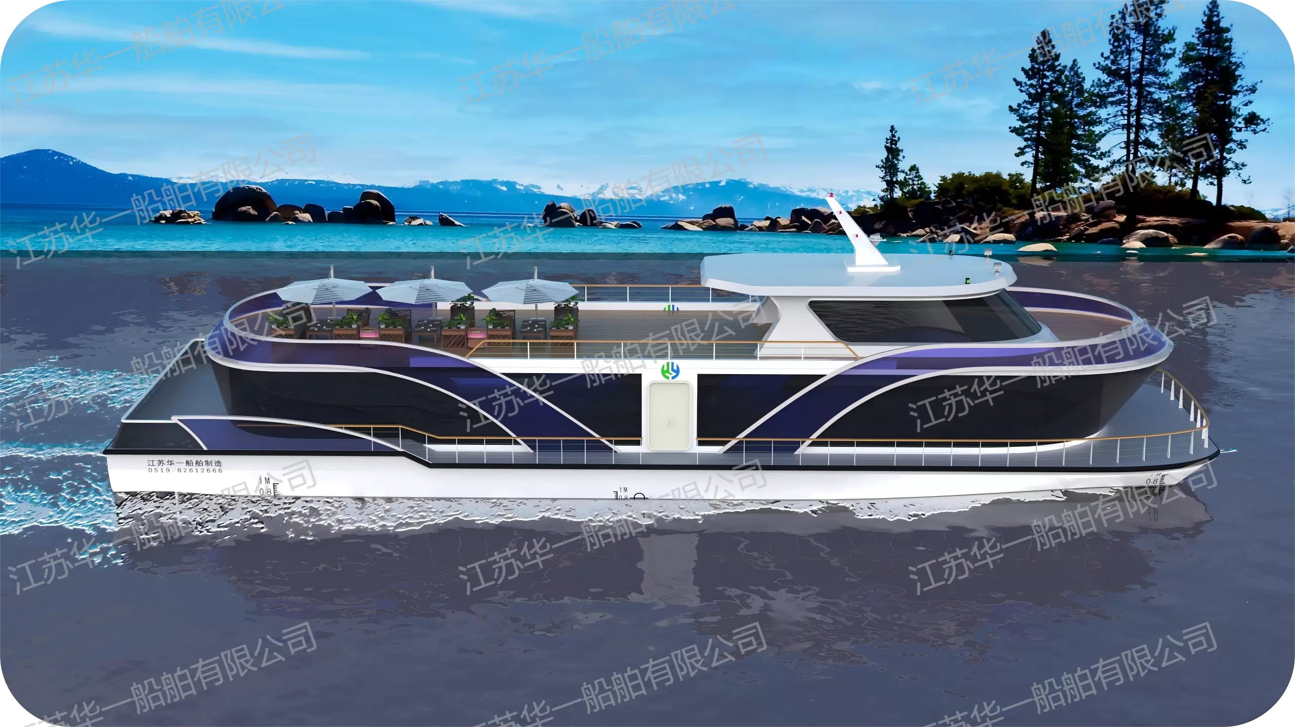 HY3500  观光游船