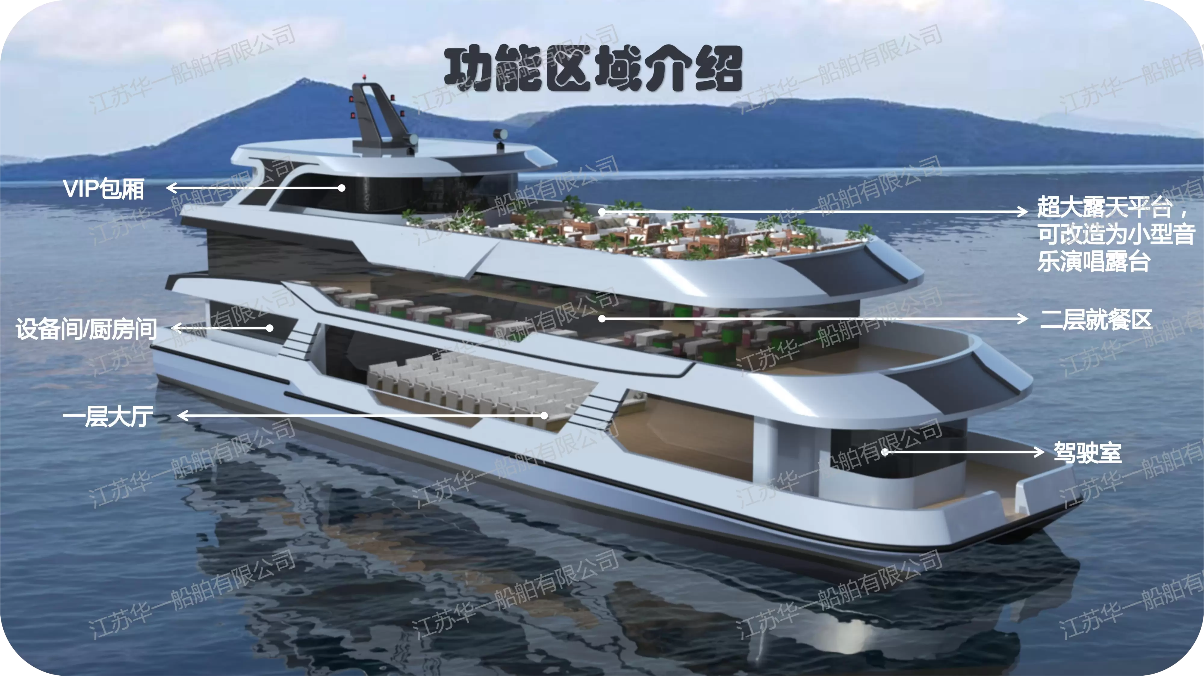 HY4000  观光游船